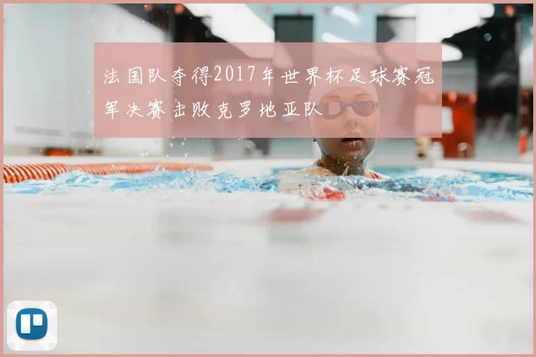 法国队夺得2017年世界杯足球赛冠军决赛击败克罗地亚队