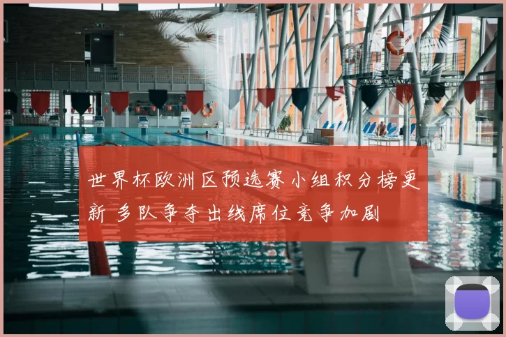 世界杯欧洲区预选赛小组积分榜更新 多队争夺出线席位竞争加剧