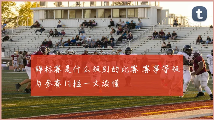 锦标赛是什么级别的比赛 赛事等级与参赛门槛一文读懂