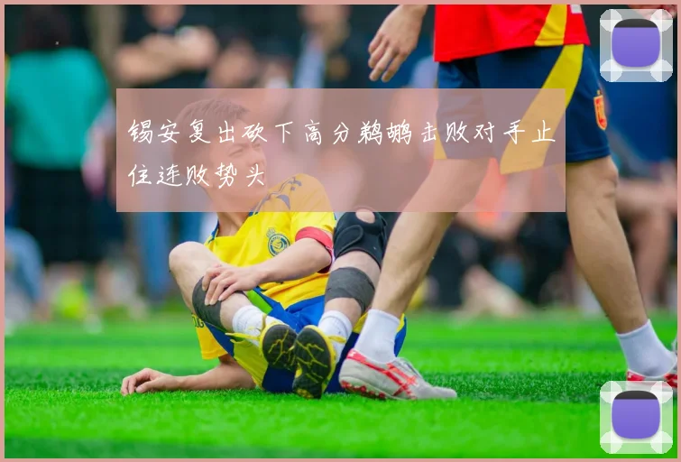 锡安复出砍下高分鹈鹕击败对手止住连败势头